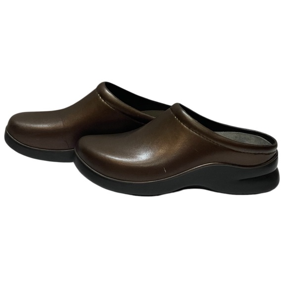 KLOGS Edge Footwear Chestnut Brown Clog SZ 7 - Picture 10 of 12
